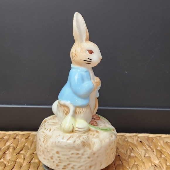 SCHMID | "Peter Cottontail Musical Collectible Vintage - Picture 4 of 10